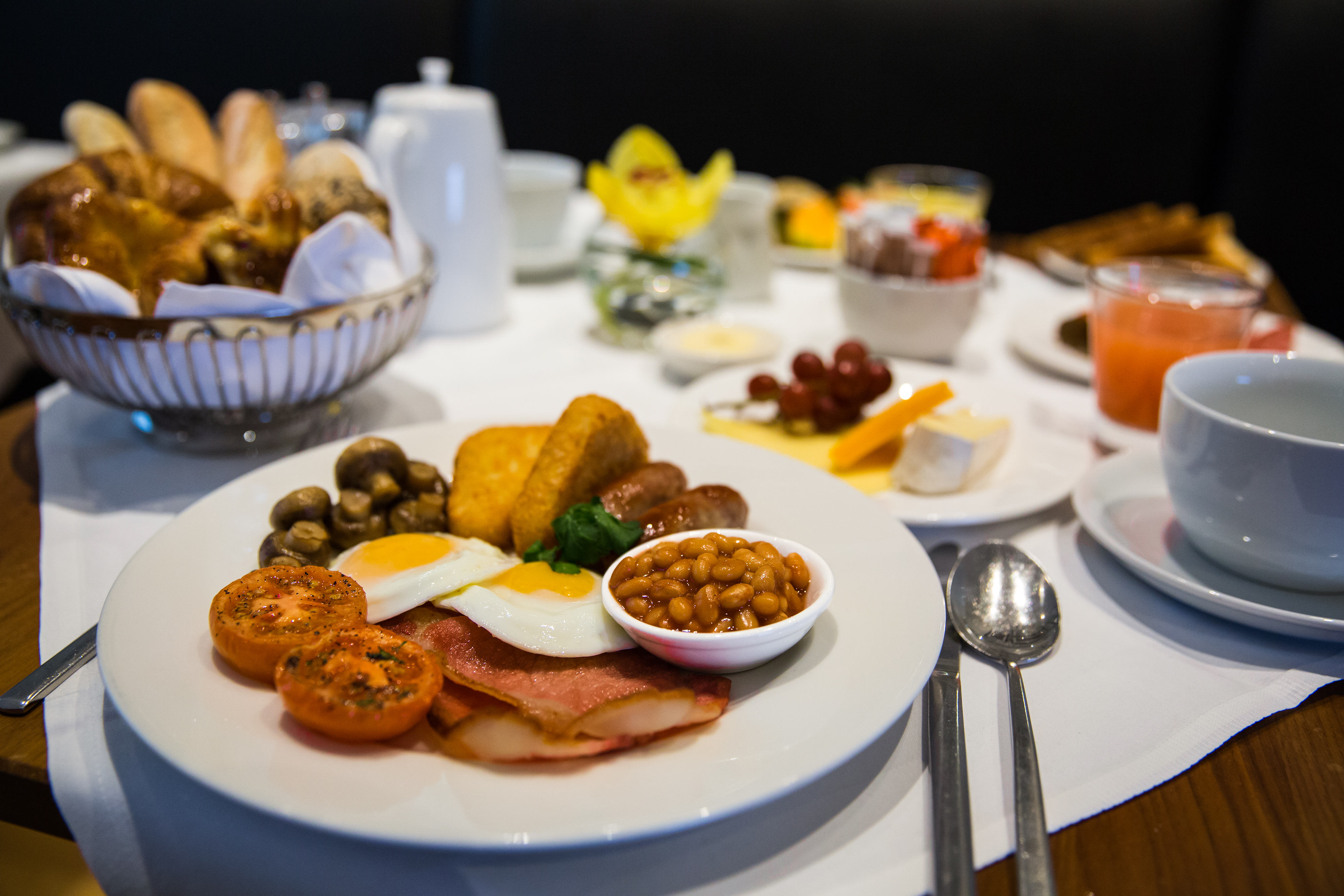 Full English Breakfast at Arrive & Refresh